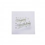 Kağıt Peçete Varak Baskılı Happy Birthday 33X33 CM (16 Adet) Kağıt Peçete Varak Baskılı Happy Birthday 33X33 CM (16 Adet)