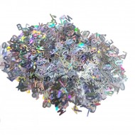 Karışık Glitter Harf Epoksi Reçine Harfleri 100 GRAM Karışık Glitter Harf Epoksi Reçine Harfleri 100 GRAM