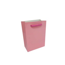 İp Saplı Karton Çanta Minik Boy Düz Renk 13.8X10X5 CM (25 Adet)  İp Saplı Karton Çanta Minik Boy Düz Renk 13.8X10X5 CM (25 Adet)