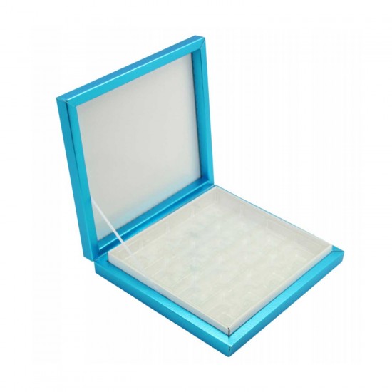 Karton Çikolata Kutusu 9 lu Separatörlü 18X19 CM Karton Çikolata Kutusu 9 lu Separatörlü 18X19 CM