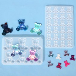 Kolye Ve Reçine Epoksi Kalıbı 24 Lü Haribo Minik Ayıcık Kalıbı Kolye Ve Reçine Epoksi Kalıbı 24 Lü Haribo Minik Ayıcık Kalıbı
