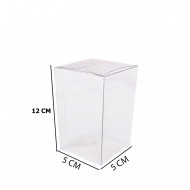 Komple Asetat Kutu  Otomatik 5X5X12 CM (50 Adet) Komple Asetat Kutu  Otomatik 5X5X12 CM (50 Adet)