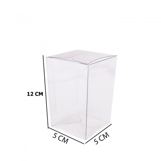 Komple Asetat Kutu Otomatik 5X5X12 CM (50 Adet) Komple Asetat Kutu Otomatik 5X5X12 CM (50 Adet)