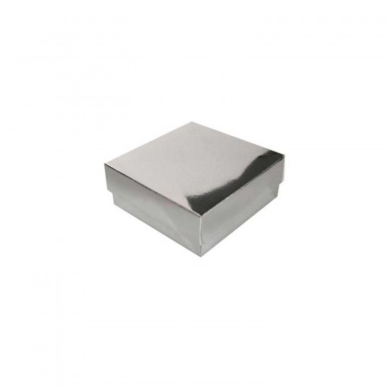 Komple Karton Kutu Düz Renk 6X6X2.5 CM (25 Adet)