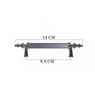 Kulp Silindir Çizgili  Zamak Kulp  Model 14 CM (2 Adet) Kulp Silindir Çizgili  Zamak Kulp  Model 14 CM (2 Adet)