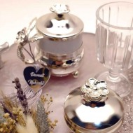 Lüx Çiçekli  Damat Fincanı Ve Lokumluk  Seti