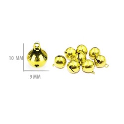 Metal Çıngırak Zil  1 CM (50 Adet) Metal Çıngırak Zil  1 CM (50 Adet)