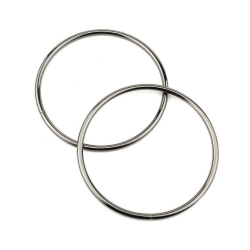 Metal Halka Çanta Halkası 5 CM (25 Adet) Metal Halka Çanta Halkası 5 CM (25 Adet)
