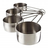 Metal Paslanmaz Ölçü Kaşıkları Ölçek Seti 4 Lü Metal Paslanmaz Ölçü Kaşıkları Ölçek Seti 4 Lü