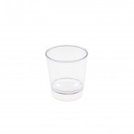 Mika Akrilik  Shot Bardak Mum Bardağı  6X4.2 CM 35 CC (12 Adet) Mika Akrilik  Shot Bardak Mum Bardağı  6X4.2 CM 35 CC (12 Adet)