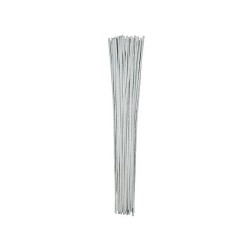 Mum Fitili Beyaz İnce N0:12  Mumlu Sert  25 CM (40 Adet) Mum Fitili Beyaz İnce N0:12  Mumlu Sert  25 CM (40 Adet)