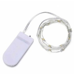 Peri Led Işık|ince Pil Yataklı Şerit Led Kendinden Pilli Rengarenk  (1,5 Metre) Peri Led Işık|ince Pil Yataklı Şerit Led Kendinden Pilli Rengarenk  (1,5 Metre)