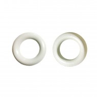 Plastik Simit Yuvarlak Sade Kapı Süsü İçin 1 Çift (2 Adet) Plastik Simit Yuvarlak Sade Kapı Süsü İçin 1 Çift (2 Adet)