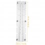 Poli Karbon Mum Kalıbı Şamdanlık Uzun Burgulu 31 CM Poli Karbon Mum Kalıbı Şamdanlık Uzun Burgulu 31 CM