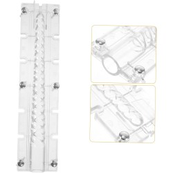 Poli Karbon Mum Kalıbı Şamdanlık  Uzun  Burgulu 31 CM  Poli Karbon Mum Kalıbı Şamdanlık  Uzun  Burgulu 31 CM