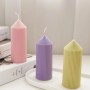 Poli Karbon Sert Plastik Mum Kalıbı Dik İnce Çizgili 14.7X5.4 CM Poli Karbon Sert Plastik Mum Kalıbı Dik İnce Çizgili 14.7X5.4 CM