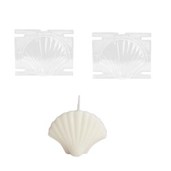 Poli Karbon Sert Plastik Shell Mum Kalıbı Küçük Boy 9,3X7,1 CM Poli Karbon Sert Plastik Shell Mum Kalıbı Küçük Boy 9,3X7,1 CM
