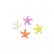 Polyester Deniz Yıldızı Renkli 1.7 CM (100 Adet) Polyester Deniz Yıldızı Renkli 1.7 CM (100 Adet)