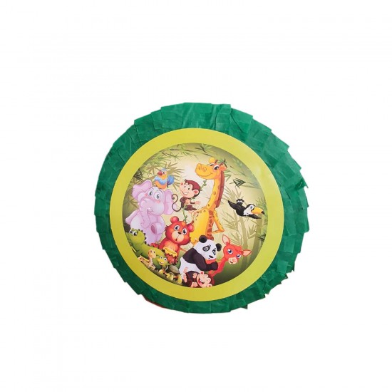 Sevimli Hayvanlar Temalı Pinyata Sopalı Safari Serisi 40X9 CM Sevimli Hayvanlar Temalı Pinyata Sopalı Safari Serisi 40X9 CM