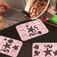 Silikon 13 Farklı Deniz Canlıları Figürleri Çikolata Ve Jelibon Kalıbı