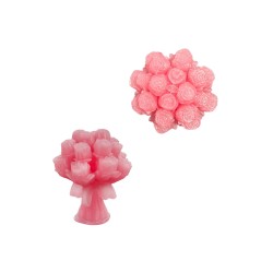 Silikon 3D 20 Güllü Çiçek Buketi Mum Kalıbı Silikon 3D 20 Güllü Çiçek Buketi Mum Kalıbı
