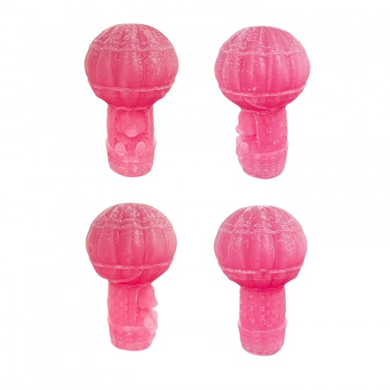 Silikon 3D Balon İçinde Minik Ayıcık Mum Kalıbı