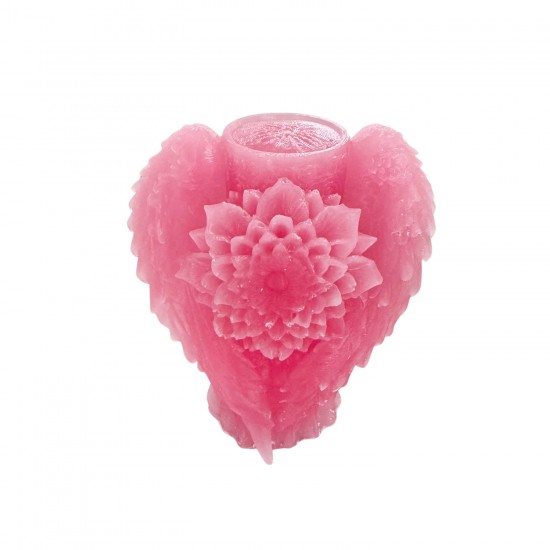 Silikon 3D Çiçekli Melek Kanadı Mum Kalıbı Silikon 3D Çiçekli Melek Kanadı Mum Kalıbı