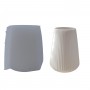 Silikon 3D Kalıp Vazo Kalıb Taş Tozu ve Beton Kalıbı 10X9,5 CM