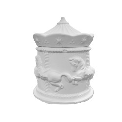 Silikon 3D Kapaklı Atlı Karınca Desenli Taş Tozu Mumluk Kalıbı