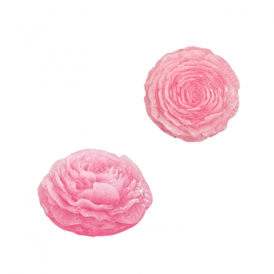 Silikon 3D Küçük Boy Şakayık Çiçeği Mum Kalıbı