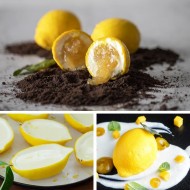 Silikon 3D Limon Şekilli Kapaklı Kek Kalıbı 6 Lı