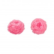 Silikon 3D Orta Boy Şakayık Çiçeği Mum Kalıbı