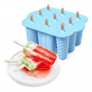 Silikon Buz Dondurma Kalıbı 3 Farklı Dondurma Kalıbı 9 Lu