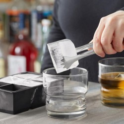 Silikon Buz Kalıbı Büyük Boy Kare Buz Kalıbı 6 Lı Silikon Buz Kalıbı Büyük Boy Kare Buz Kalıbı 6 Lı