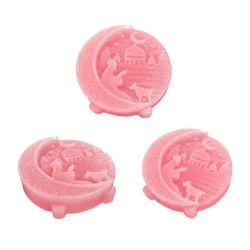 Silikon Cami ve Kuzulu Hilal Figürlü Mum Kalıbı