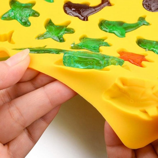 Silikon Deniz Canlıları Figürleri Solucan Haribo Çikolata Ve Jelibon Kalıbı Silikon Deniz Canlıları Figürleri Solucan Haribo Çikolata Ve Jelibon Kalıbı