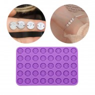 Silikon Epoksi Bileklik Kolye Tespih Harf Pulu Kalıbı 