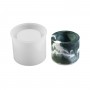 Silikon Epoksi Taş Tozu Mumluk Kalemlik Saksı Kalıbı 7X8.5 CM Silikon Epoksi Taş Tozu Mumluk Kalemlik Saksı Kalıbı 7X8.5 CM