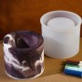 Silikon Epoksi Taş Tozu Mumluk Kalemlik Saksı Kalıbı 7X8.5 CM Silikon Epoksi Taş Tozu Mumluk Kalemlik Saksı Kalıbı 7X8.5 CM