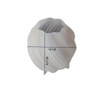 Silikon Mum 3D Büyük Boy Dönen Sütun Geometrik Dalgalı Sabun Beton Ve Taş Tozu Kalıbı Silikon Mum 3D Büyük Boy Dönen Sütun Geometrik Dalgalı Sabun Beton Ve Taş Tozu Kalıbı