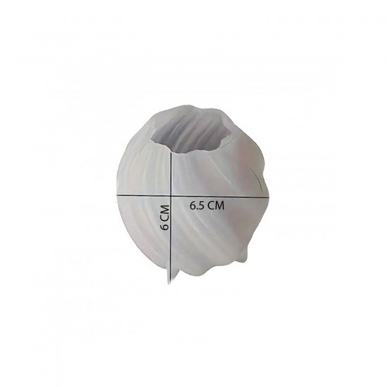 Silikon Mum 3D Küçük Boy Dönen Sütun Geometrik Dalgalı Sabun Beton Ve Taş Tozu Kalıbı Silikon Mum 3D Küçük Boy Dönen Sütun Geometrik Dalgalı Sabun Beton Ve Taş Tozu Kalıbı