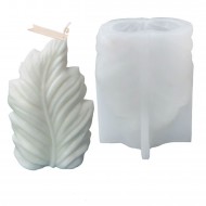 Silikon Mum 3D Geometrik Büyük Boy Yaprak Sabun Beton Ve Taş Tozu Kalıbı