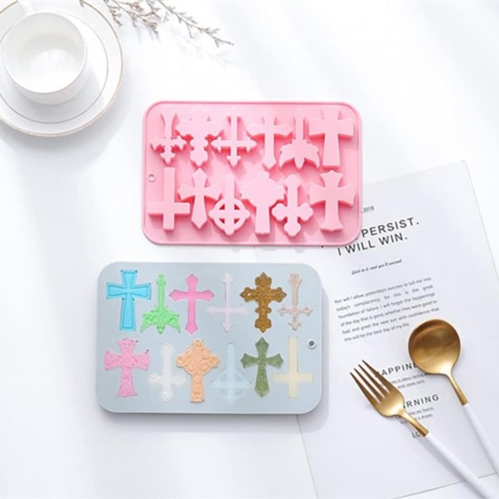 Silikon Hac Şekilleri Çikolata Ve Jelibon Kalıbı 12 Li