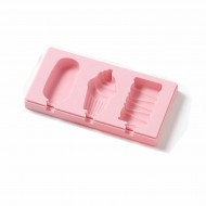 Silikon Kalıp Donurma Kalıbı Dondurma Çoklu Tatlı Meybuz Kalıbı 3 Lü