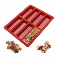 Silikon Kalıp Dubai Çikolata Bar ve Dikdörtgen Kalıbı 8 Li Silikon Kalıp Dubai Çikolata Bar ve Dikdörtgen Kalıbı 8 Li