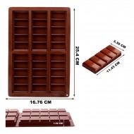 Silikon Kalıp Dubai Çikolata Bar ve Kek Çizgili Tablet Dubai Çikolatası Kalıbı 6 Lı Silikon Kalıp Dubai Çikolata Bar ve Kek Çizgili Tablet Dubai Çikolatası Kalıbı 6 Lı