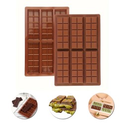 Silikon Kalıp Dubai Çikolata Bar ve Kek Kare Desenli Tablet Dubai Çikolata Kalıbı 6 Lı Silikon Kalıp Dubai Çikolata Bar ve Kek Kare Desenli Tablet Dubai Çikolata Kalıbı 6 Lı
