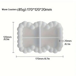 Silikon Kalıp Epoksi Taş Tozu Beton Şekilli Kare Mini Misketli Bubble Tepsi Kalıbı Silikon Kalıp Epoksi Taş Tozu Beton Şekilli Kare Mini Misketli Bubble Tepsi Kalıbı