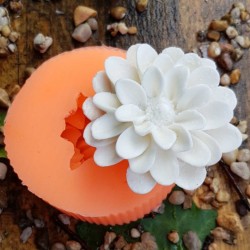 Silikon Kalıp Lotus Çiçeği  Kalıbı S74