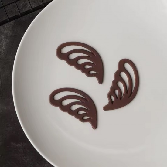 Silikon Kanat Şeklinde Çikolata ve Şeker Kalıbı 10 Lu Silikon Kanat Şeklinde Çikolata ve Şeker Kalıbı 10 Lu